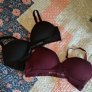 2 VS padded bralette Bras!